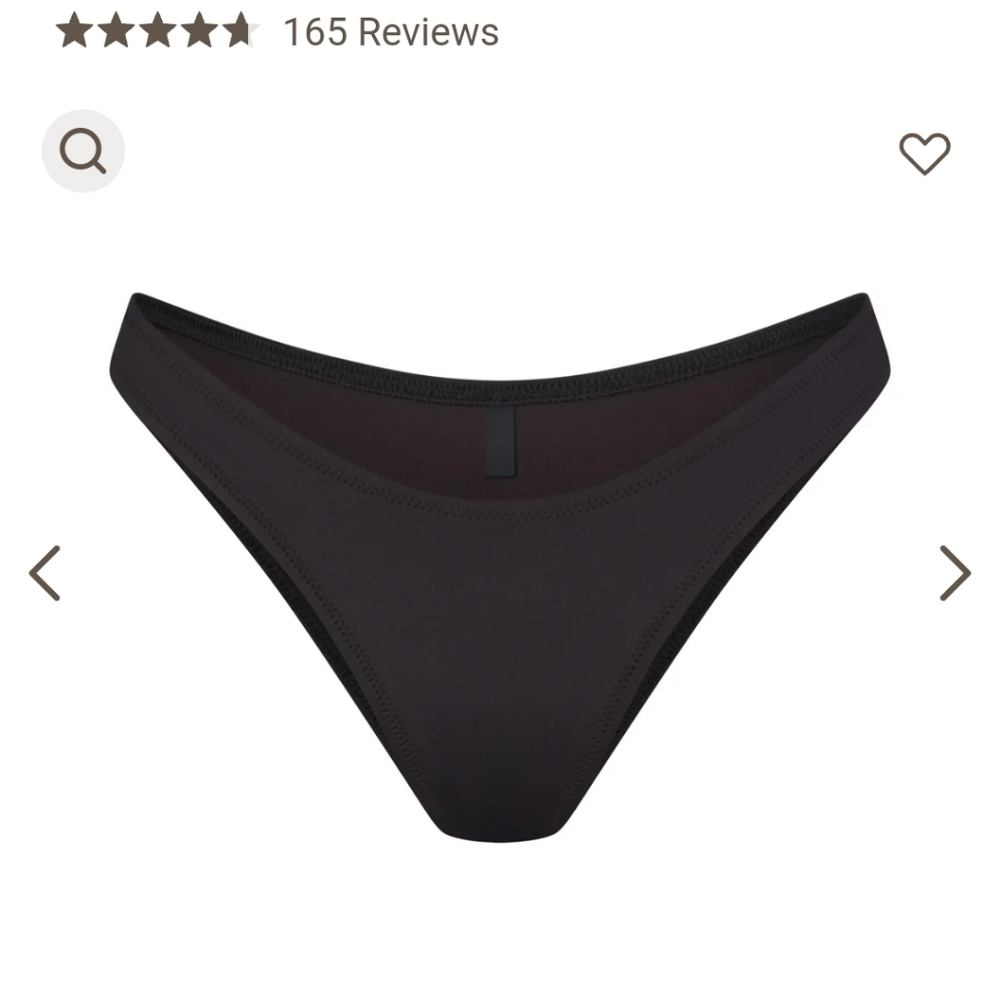 Skims signature swim cheeky tanga bottom